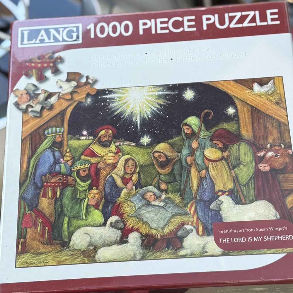 LANG 1000 Piece Nativity Puzzle - Multicolor